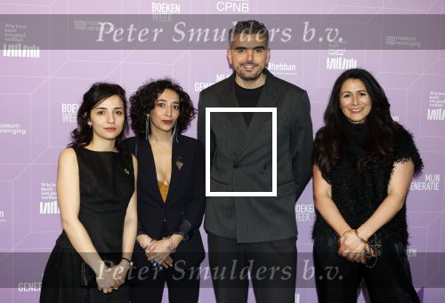 Amsterdam 13 maart 2026
Boekenbal 2026 in de schouwburg van Amsterdam. Touria Meliani rechts en Sofyan Mbarki
