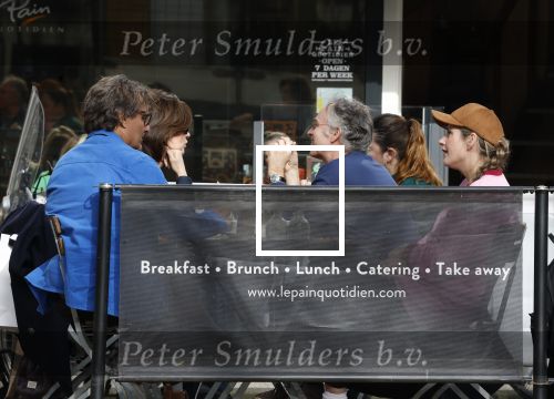 Amsterdam 6 maart 2026
Vincent Croiset en zijn vriendin Tina de Bruin op terras en winkelend in Amsterdam zuid .
