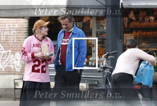 Amsterdam 6 maart 2026
Vincent Croiset en zijn vriendin Tina de Bruin op terras en winkelend in Amsterdam zuid .