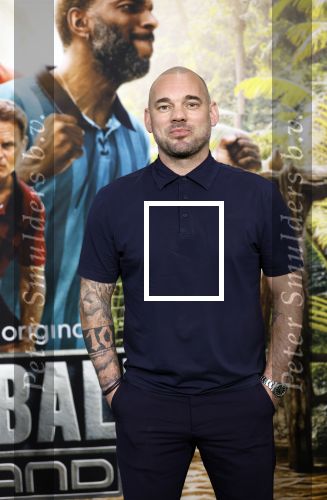 Amsterdam 19 maart 2026
Presentatie Fooytball Island van Videoland . Aanwezig Richard Witschge Wesley Sneijder Ronald de Boer John v t Schip Keesd Kwakman Tom Beugelsdijk Mike Obiku Kevin Blom Kenneth Perez en presentator Frank Evenblij .