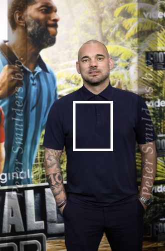 Amsterdam 19 maart 2026
Presentatie Fooytball Island van Videoland . Aanwezig Richard Witschge Wesley Sneijder Ronald de Boer John v t Schip Keesd Kwakman Tom Beugelsdijk Mike Obiku Kevin Blom Kenneth Perez en presentator Frank Evenblij .