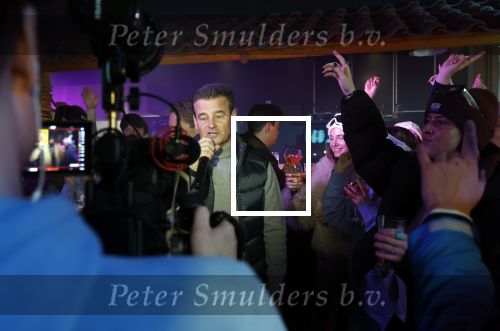 Zoetermeer 6 maart 2026
Bas Smit tijdens de opnames voor een promovideo in SnowWorld. De BN\'er kondigde samen met Wolter Kroes en Wilfred Genee een nieuw evenement aan in de Brabanthallen met de naam Apres ski reunie .