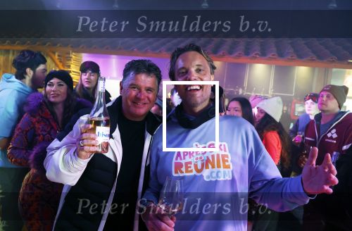 Zoetermeer 6 maart 2026
Bas Smit tijdens de opnames voor een promovideo in SnowWorld. De BN\'er kondigde samen met Wolter Kroes en Wilfred Genee een nieuw evenement aan in de Brabanthallen met de naam Apres ski reunie .