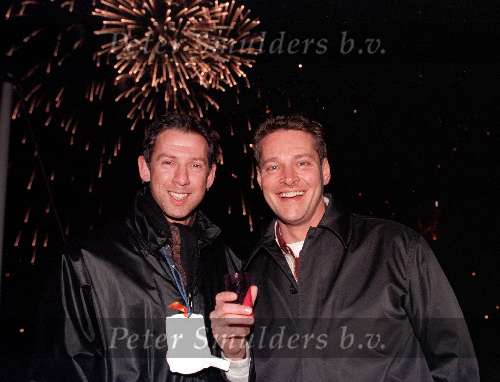 27 maart 1999
Albert Verlinde met vriend in Eurodisney