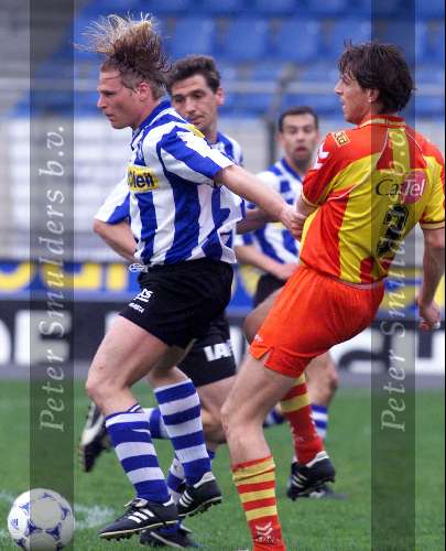 Eindhoven, 24 april 1999
Bert Zuurman in duel met Cees Marbus