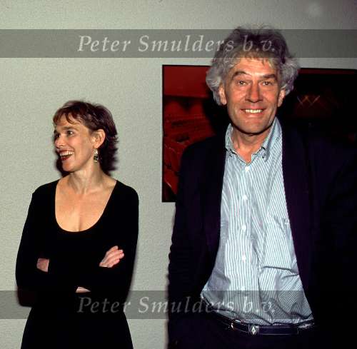 Bettine Vriesekoop met haar vriend  HANS  WISSEN ( overleden )
1998