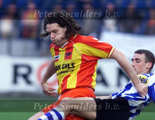 24 april 1999
EVV Eindhoven-Go Ahead Eagles, 3-2
Bram Marbus in duel  Martijn v d Rijt