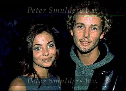 Amsterdam, september 1998
Georgina Verbaan met haar vriend Tim Immers