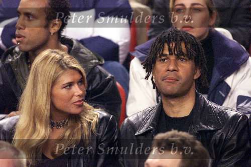 6 April 1999
Ruud Gullit en Estelle Gullit op de tribune ARENA