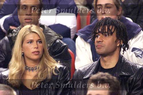 06 April 1999
Ruud Gullit en Estelle Gullit op de tribune ARENA