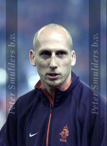 Arnhem, 26 april 2000
Nederland-Schotland, eindstand 0-0
Vriendschappelijk
Jaap Stam