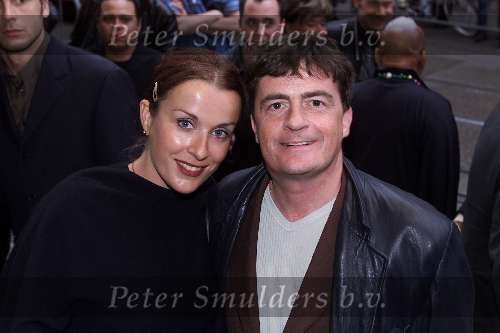 Amsterdam 26 april 2000
Premiere Lek in Tushinsky
Johnny Kraaykamp Jr met zijn vriendin