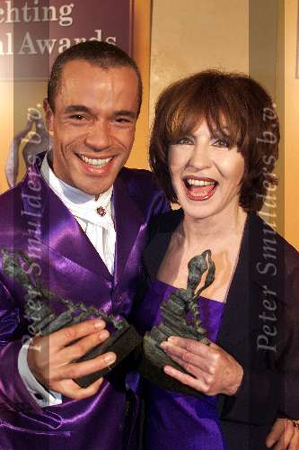 Scheveningen 17 april 2000
Uitreiking Musical Awards.
Stanley Burleson en Liesbeth List