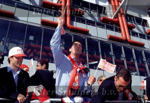 Eindhoven, 25 mei 1997
PSV Landskampioen
Op de foto  LUC NILIS Petrovic