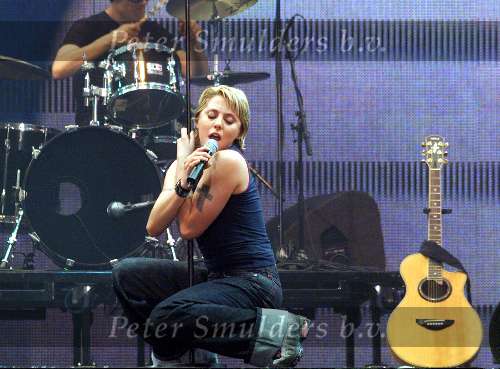 Rotterdam, 15 april 2000 AHOY
Uitreiking en optreden van artiesten TMF-Awards 2000
MEL C de zangers van de groep DE SPICE GIRLS