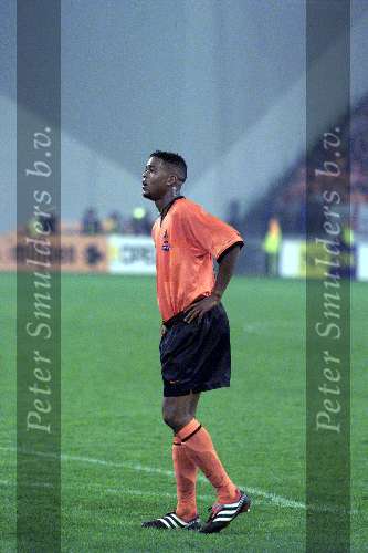 Arnhem, 26 april 2000
Nederland-Schotland, eindstand 0-0
Vriendschappelijk
Patrick Kluivert