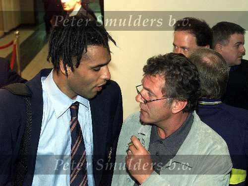 Arnhem, 26 april 2000
Frits korbach met Pierre v Hooijdonk