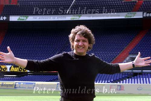 Rotterdam 17 april 2000
Persconferentie optreden Rene Froger in de kuip.