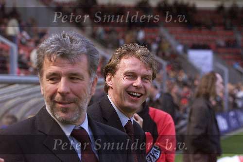 Eindhoven 16 april 2000
PSV-Cambuur 1-0
Stan Valckx met Erik Gerets