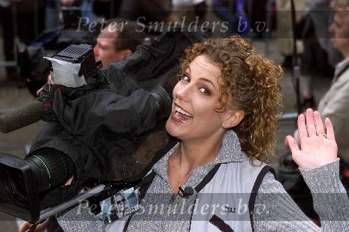 Amsterdam 26 april 2000
Premiere Lek in Tushinsky
Tatum Dagelet als cameravrouw