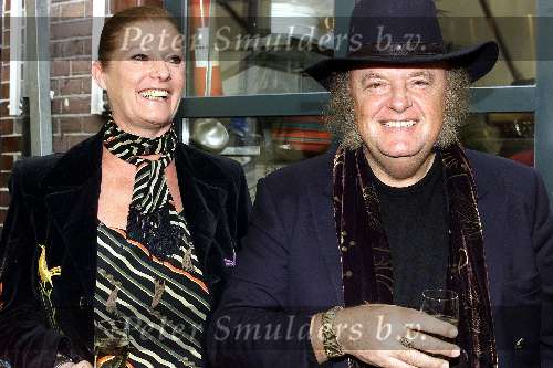 Amsterdam, 1 april 2000
10 jaar bestaan van het rest. Le Garage van Joop Braakhekke
Thijs v Leer met ex-vrouw