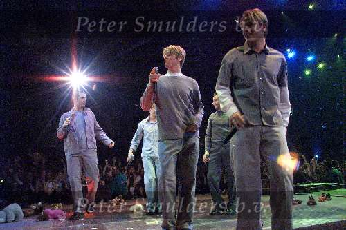 Rotterdam, 15 april 2000 AHOY
Uitreiking en optreden van artiesten TMF-Awards 2000
WESTLIFE