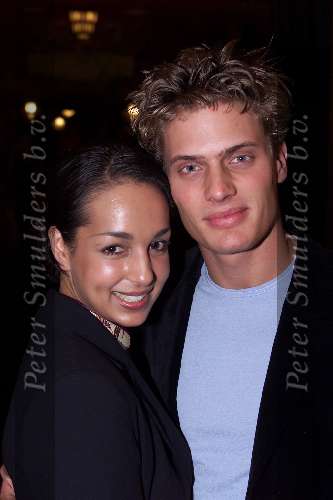 Amsterdam 26 april 2000
Premiere Lek in Tushinsky
Winston Post met vriendin