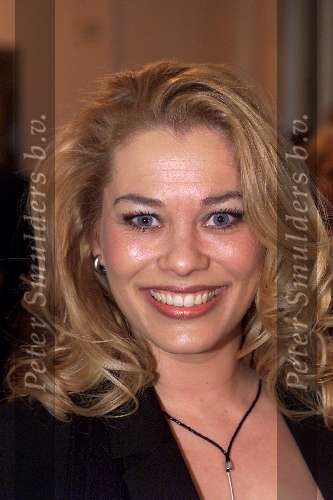 Den Haag 20 april 2001
Uitreiking Musical awards in het circustheater.
Antje Montero