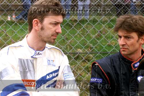 Zolder 23 april 2001
Koen Wauters(Clouseau) racen op zolder
Koen met zijn broer Kris