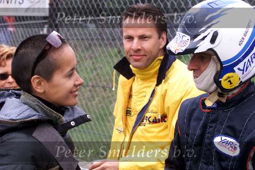 Zolder 23 april 2001
Koen Wauters(Clouseau) racen op zolder
hier met zijn vrouw