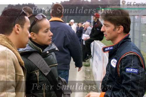 Zolder 23 april 2001
Koen Wauters(Clouseau) racen op zolder
Koen met zijn vrouw