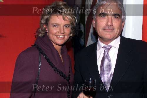 Amsterdam, 11 april 2001
Feest t.g.v. 60 jarige JOOP BRAAKHEKKE
Rik Felderhof met nieuwe vriendin
