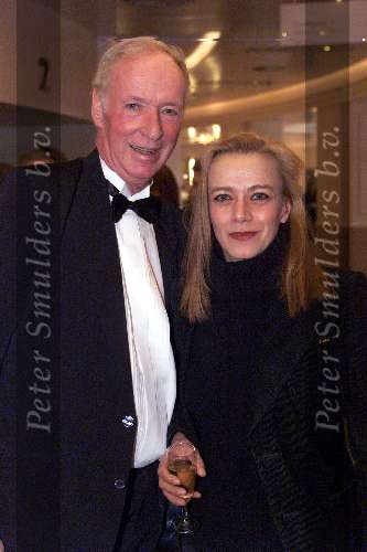Den Haag 20 april 2001
Uitreiking Musical awards in het circustheater.
Wik Jongsma met vriendin