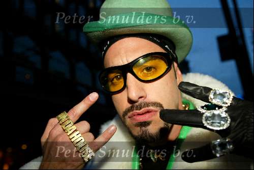 Amsterdam 23 april 2002
Premier Ali G in Pathe de Munt.