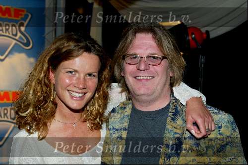 Rotterdam 13 april 2002
TMF Awards in ahoy
Annette Barlo met haar vriend
