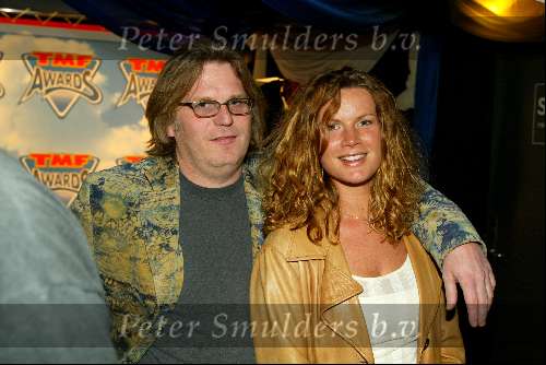 Rotterdam 13 april 2002
TMF Awards in ahoy
Annette Barlo met haar vriend
