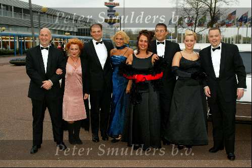 Amsterdam 22 april 2002
Uitreiking van de Musical awards in de RAI
BIG DIET deelnemers