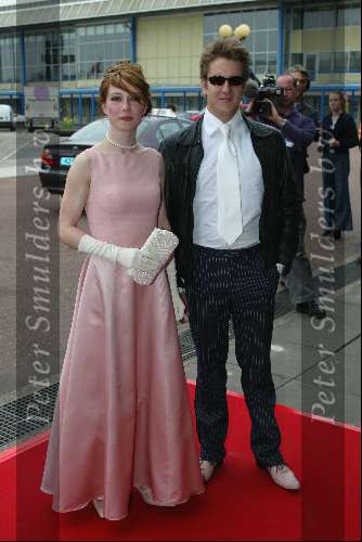 Amsterdam 22 april 2002
Uitreiking van de Musical awards in de RAI
Caries v Houten met vriend