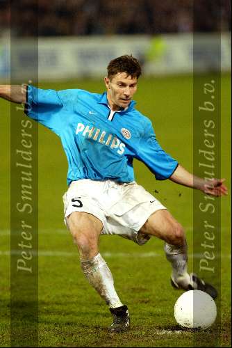 Rotterdam 21 maart 2002
Feyenoord-PSV 1-1 kwartfinale uefa cup
Jan Heintze