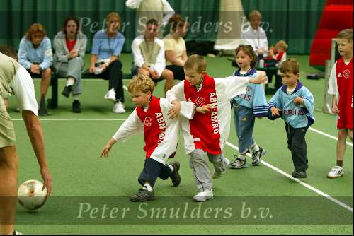 Amsterdam 27 april 2002
Sportdag Adidas
Jeugd zaalvoetbal