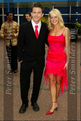 Amsterdam 22 april 2002
Uitreiking van de Musical awards in de RAI
Johnny de Mol en Chantal Janzen