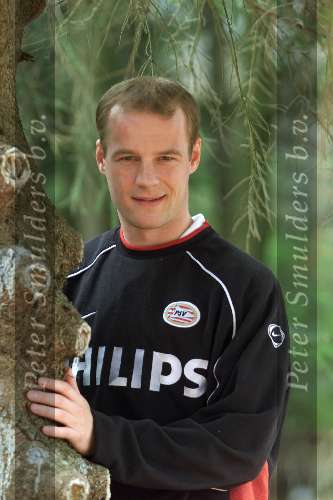 Eindhoven, 13 April 2002 Herdgang
PSV-speler Kasper Bogelund