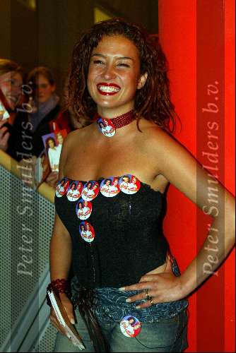 Amsterdam 23 april 2002
Premier Ali G in Pathe de Munt.
Katja Schuurman