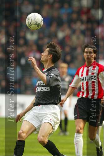 Eindhoven 14 april 2002
PSV-Feyenoord 2-0
Kees v Wonderen
