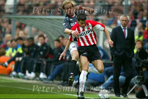 Eindhoven 14 april 2002
PSV-Feyenoord 2-0
Kezman en paul Bosvelt