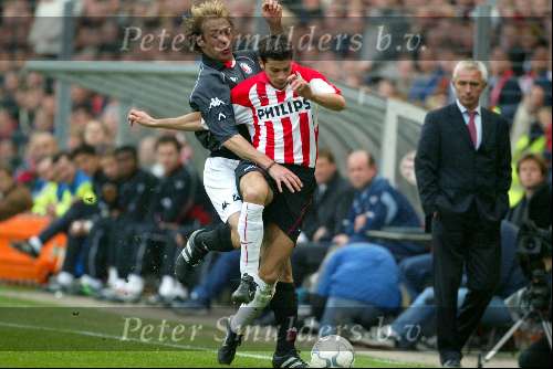 Eindhoven 14 april 2002
PSV-Feyenoord 2-0
Kezman en paul Bosvelt