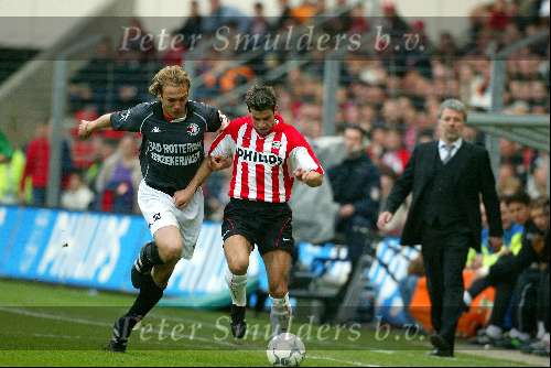Eindhoven 14 april 2002
PSV-Feyenoord 2-0
Kezman en paul Bosvelt