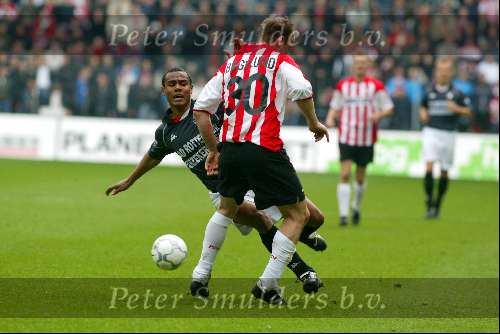Eindhoven 15 maart 2002
PSV-Feyenoord
Kasper Bogelund  Leonardo