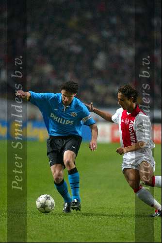 Amsterdam 10 april 2002
AJAX-PSV 3-0
mark v Bommel en Mido