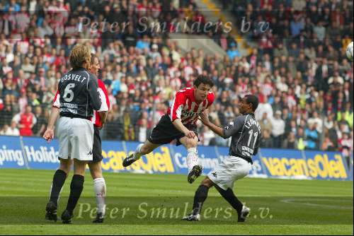 Eindhoven 14 april 2002
PSV-Feyenoord 2-0
Mark v Bommel